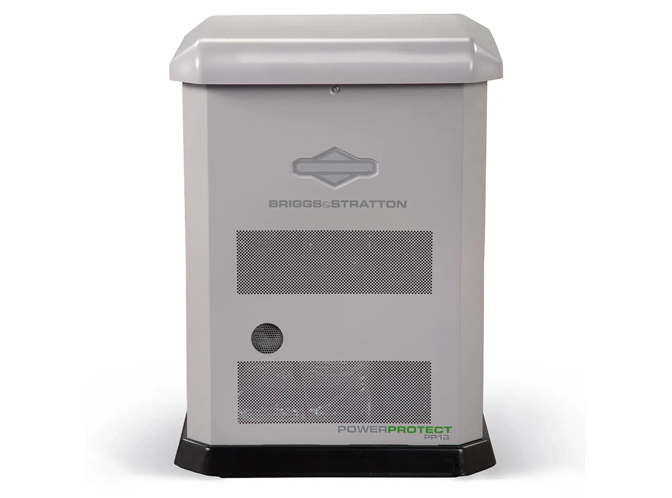 Briggs & Stratton PowerProtect PP26 home standby generator, front view