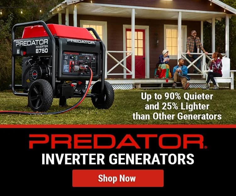 Predator inverter generator lineup