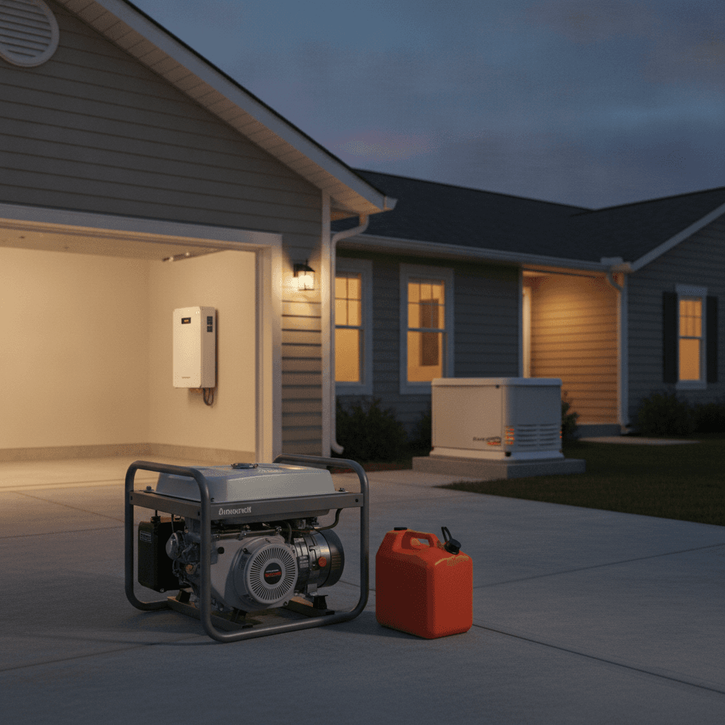 Generator vs Home Battery: When Each Beats a Standby